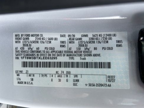 Used 2020 Ford F350 Lariat w/ Lariat Ultimate Package image 34