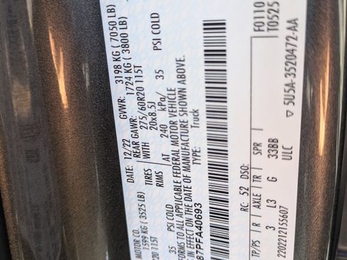 Used 2023 Ford F150 Lariat w/ Trailer Tow Package image 35