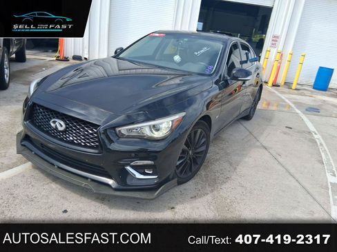 Used 2020 INFINITI Q50 Luxe w/ Essential Package (3.0T Luxe) AWD/4WD image 1