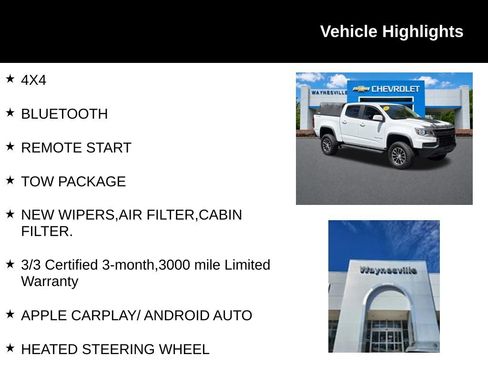 Used 2022 Chevrolet Colorado ZR2 AWD/4WD image 2