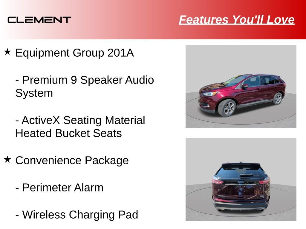 Used 2019 Ford Edge SEL w/ Equipment Group 201A AWD/4WD image 19