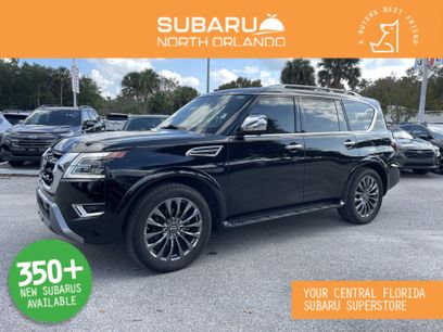 Used 2023 Nissan Armada Platinum w/ Captain's Chairs Package