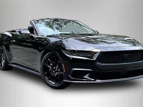 Used 2025 Ford Mustang Premium w/ Mustang Nite Pony Package RWD image 2