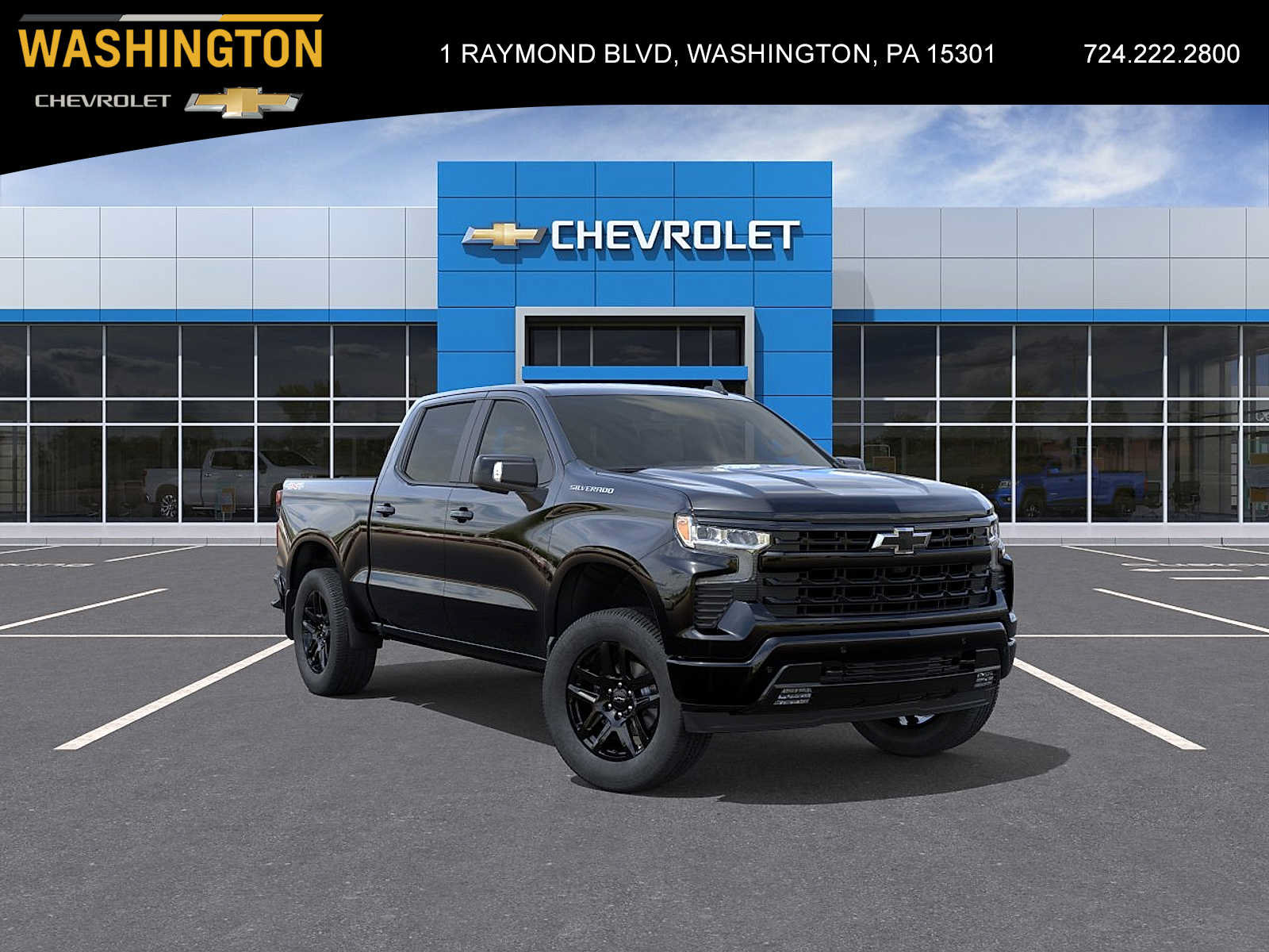 New 2026 Chevrolet Silverado 1500 RST w/ RST All Star Premium Package AWD/4WD image 1