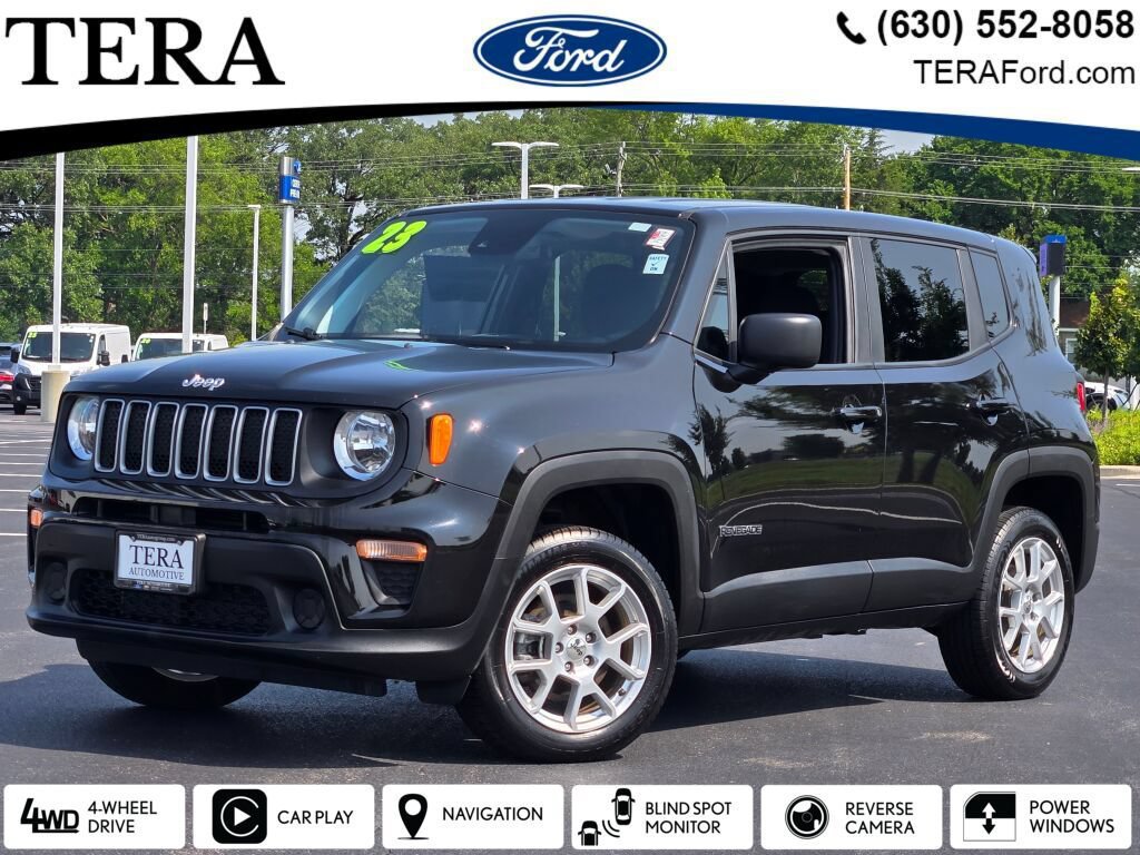 Used 2023 Jeep Renegade Latitude AWD/4WD 360° Tour
