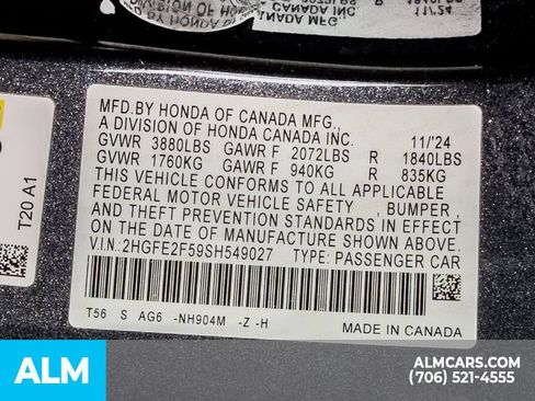 Used 2025 Honda Civic Sport image 29