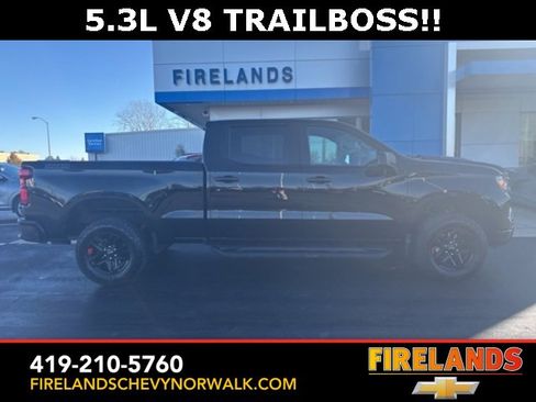 Certified 2024 Chevrolet Silverado 1500 Custom Trail Boss w/ Dark Appearance Package image 2