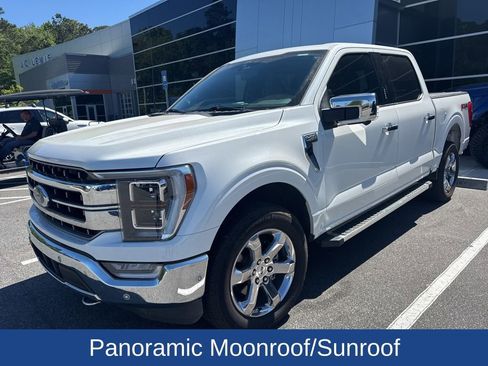 Certified 2022 Ford F150 Lariat w/ Equipment Group 502A High image 3