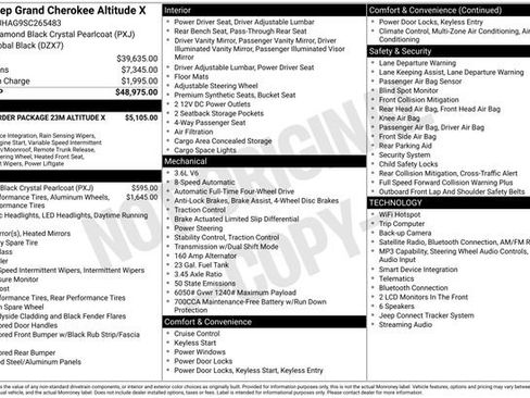 Used 2025 Jeep Grand Cherokee Altitude AWD/4WD image 17