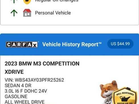 Used 2023 BMW M3 Competition w/ Executive Package image 4