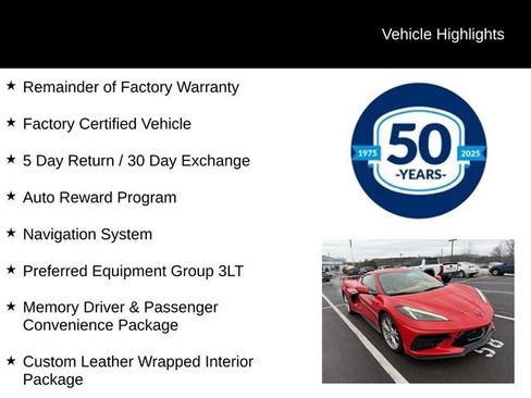 Used 2023 Chevrolet Corvette Stingray Premium Cpe w/ Z51 Performance Package image 5