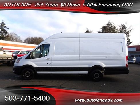 Used 2021 Ford Transit 350 148 High Roof Extended image 1