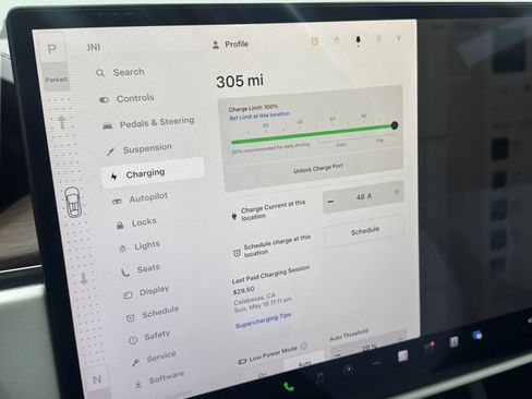 Used 2023 Tesla Model X AWD/4WD image 2