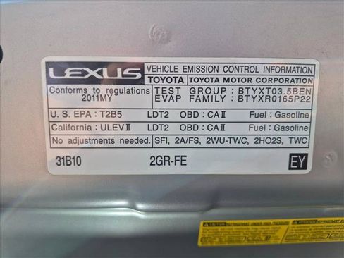 Used 2011 Lexus RX 350 2WD w/ Premium Pkg image 24
