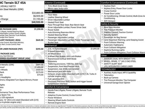 Used 2020 GMC Terrain SLT w/ Preferred Package AWD/4WD image 6