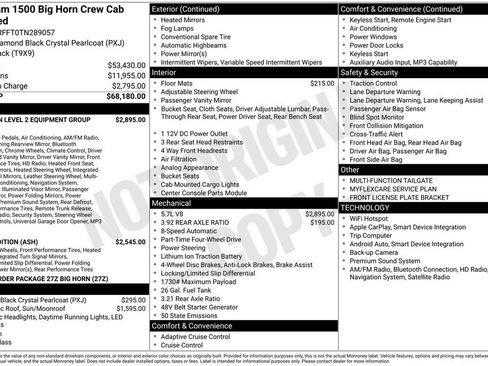 New 2026 RAM 1500 Big Horn AWD/4WD image 3