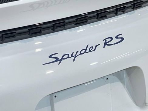 Certified 2025 Porsche 718 Boxster Spyder RS RWD image 11