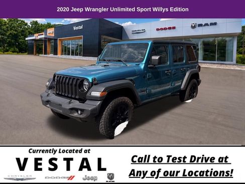 Used 2020 Jeep Wrangler Unlimited Sport AWD/4WD image 5