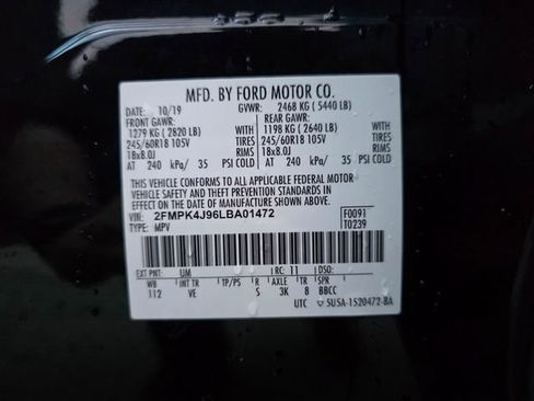 Used 2020 Ford Edge SEL w/ Convenience Package AWD/4WD image 29