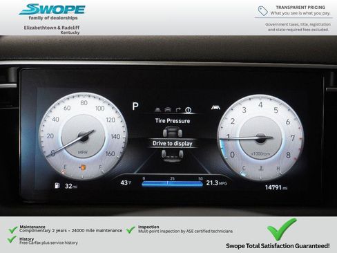 Certified 2024 Hyundai Santa Cruz Limited AWD/4WD image 17