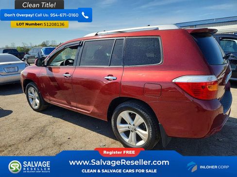 Used 2010 Toyota Highlander Limited AWD/4WD image 3