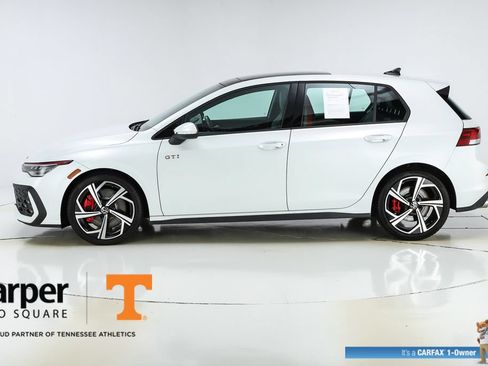 Used 2025 Volkswagen GTI SE w/ SE Leather Seating Package FWD image 2