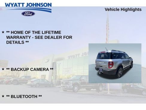 Used 2022 Ford Bronco Sport Big Bend w/ Convenience Package AWD/4WD image 5