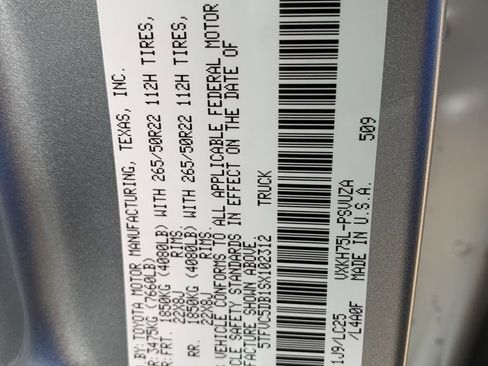 New 2025 Toyota Tundra Capstone image 32