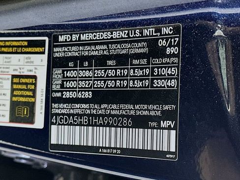 Certified 2017 Mercedes-Benz GLE 350 4MATIC image 28