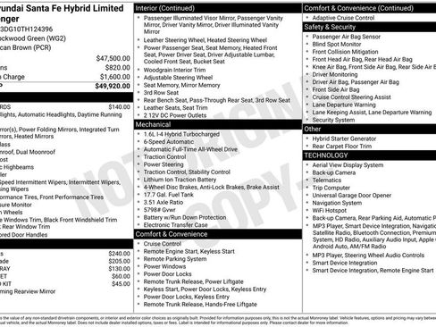 Used 2026 Hyundai Santa Fe Limited AWD/4WD image 3