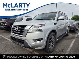 Used 2023 Nissan Armada SL w/ Captain's Chairs Package RWD video 1