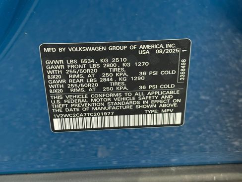 Used 2026 Volkswagen Atlas Cross Sport SE FWD image 29