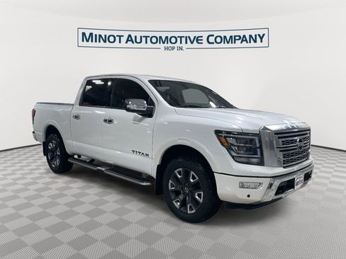 Used 2023 Nissan Titan Platinum Reserve w/ Moonroof Package AWD/4WD image 1