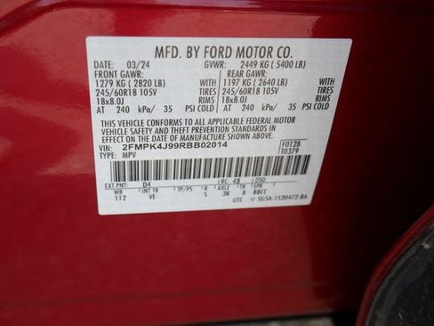 Used 2024 Ford Edge SEL w/ Convenience Package AWD/4WD image 28