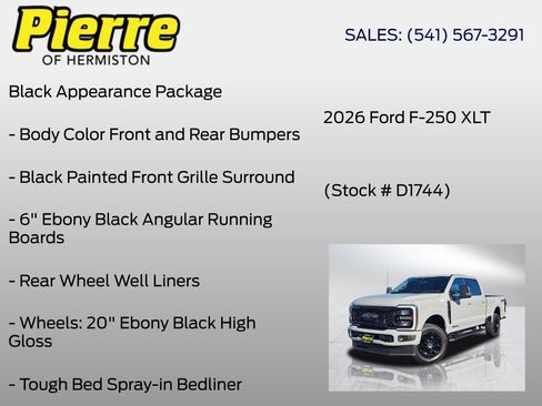 New 2026 Ford F250 XLT w/ XLT Premium Package AWD/4WD image 6