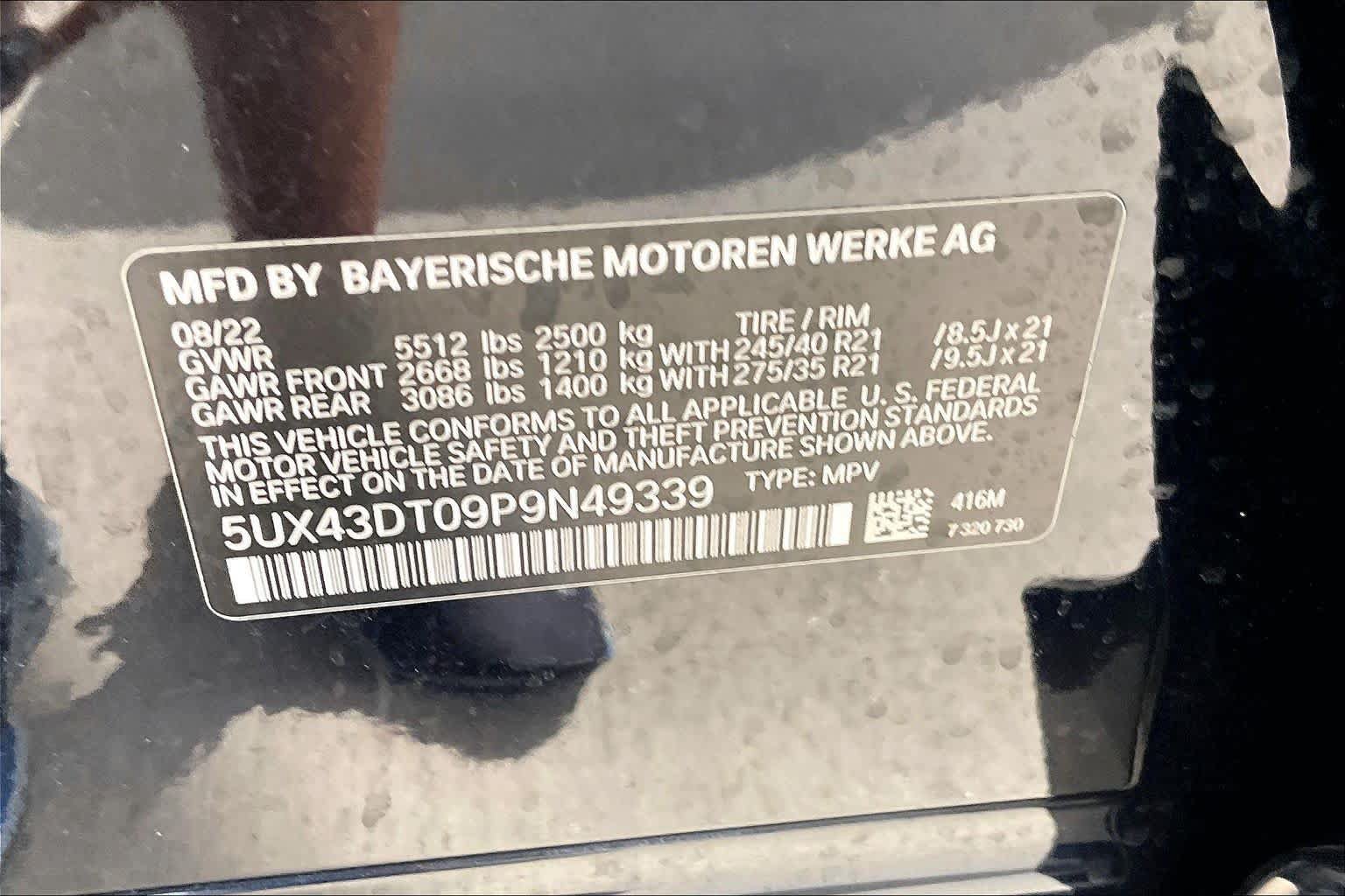 Used 2023 BMW X4 M40i AWD/4WD image 34