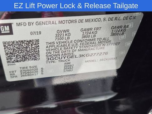 Certified 2019 Chevrolet Silverado 1500 LTZ w/ LTZ Plus Package AWD/4WD image 39
