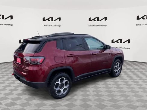 Used 2022 Jeep Compass Trailhawk w/ Trailhawk Elite Group image 8