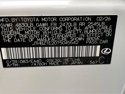 New 2026 Lexus IS 350 F Sport image 27