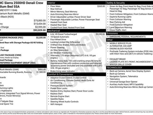 New 2026 GMC Sierra 2500 Denali w/ Denali Reserve Package image 11