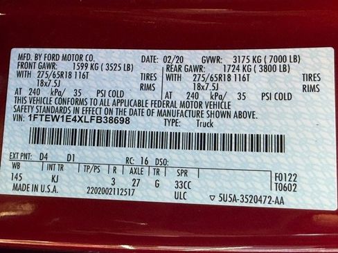 Used 2020 Ford F150 King Ranch image 33