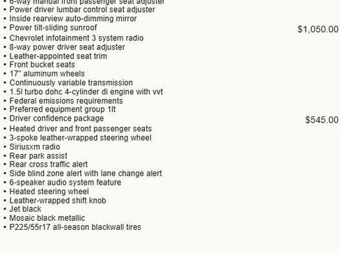 Used 2019 Chevrolet Malibu LT w/ Leather Package image 7