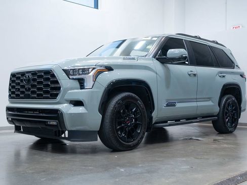 Certified 2025 Toyota Sequoia Platinum w/ TRD Off-Road Package AWD/4WD image 3
