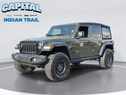Used 2022 Jeep Wrangler Unlimited Sport image 1