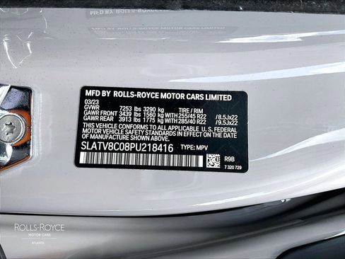 Certified 2023 Rolls-Royce Cullinan Black Badge AWD/4WD image 26