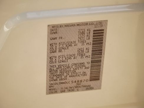 Used 2020 INFINITI QX60 Signature Edition image 31