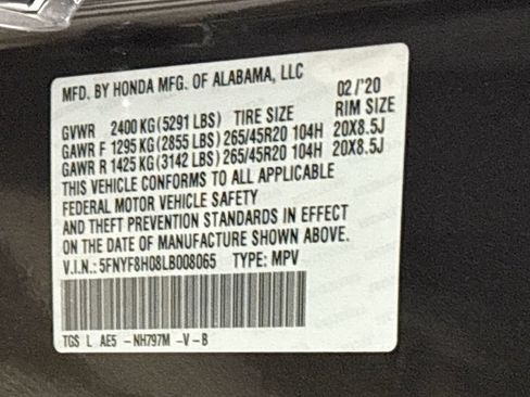 Used 2020 Honda Passport Elite image 26