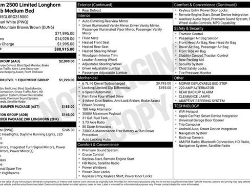 Used 2024 RAM 2500 Limited w/ Safety Group image 7