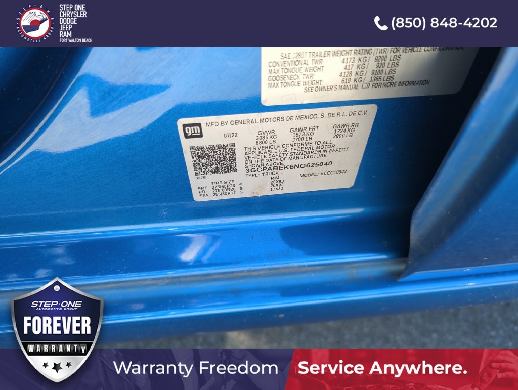 Used 2022 Chevrolet Silverado 1500 Custom RWD image 35