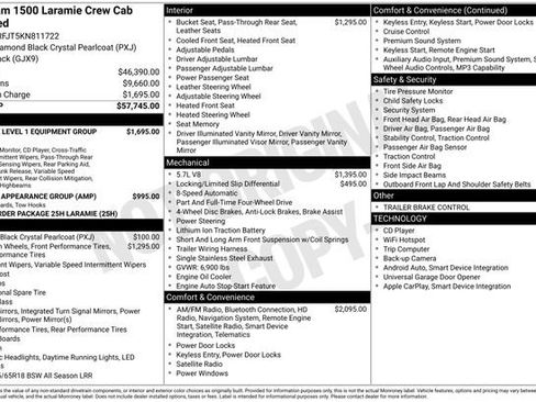 Used 2019 RAM 1500 Laramie image 33